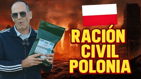 RACION INDIVIDUAL SUPERVIVENCIA POLONIA MENU LASAÑA