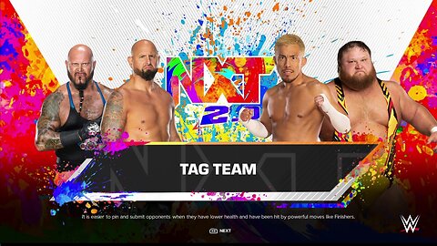 WWE 2k24 Luke Gallows & Karl Anderson vs Akira Tozawa & Otis