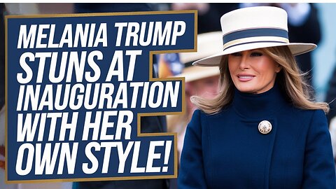 Melania Trump STUNS at Inauguration with Her Own Style!