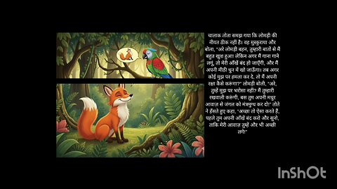 hindi stories makkar lomri or chalak tota