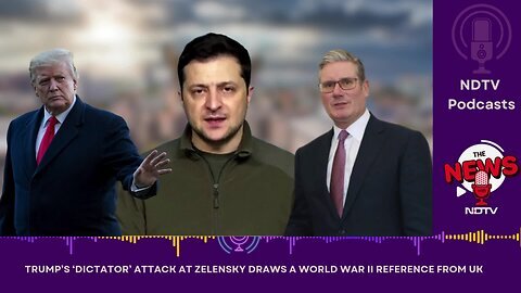 Trump On Zelenskyy _ Zelenskyy Slams Trump's 'Dictator' Jibe, Seeks Stronger US-Ukraine Ties