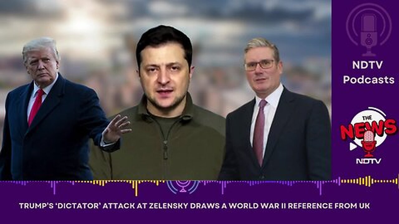 Trump On Zelenskyy _ Zelenskyy Slams Trump's 'Dictator' Jibe, Seeks Stronger US-Ukraine Ties