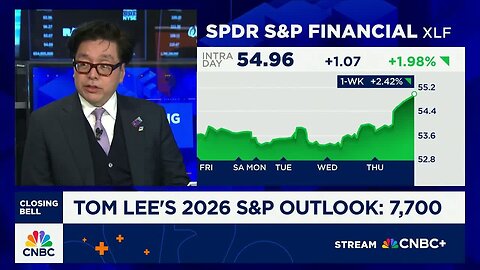 Why Fundstrat's Lee expects the S&P to hit 7,700 by end of 2026