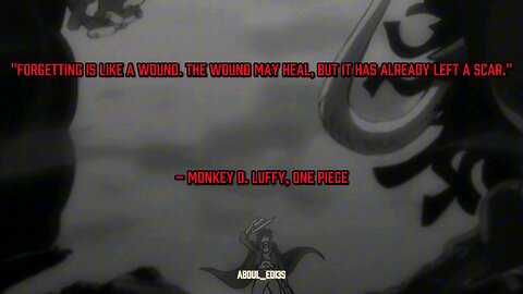 anime Character luffy words