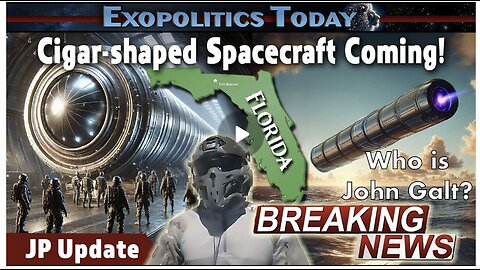 EXO POLITICS W/ MICHAEL SALLA & JP. Cigar-shaped Spacecraft 2B Unveiled N Earth Alliance Disclosures