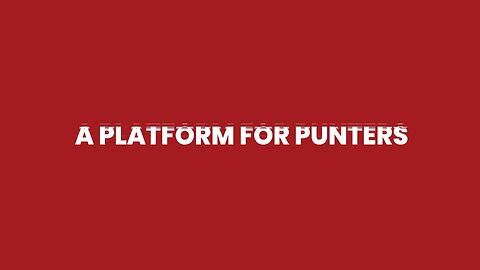 Promotional Video: A Platform for Punters
