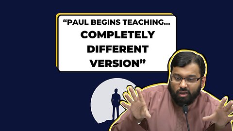 Yasir Qadhi Gets Paul and the Law Wrong