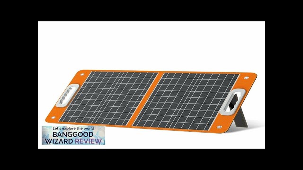 USA Direct Foldable Solar Panel Charger TSP 18V 60W with DC Type Review