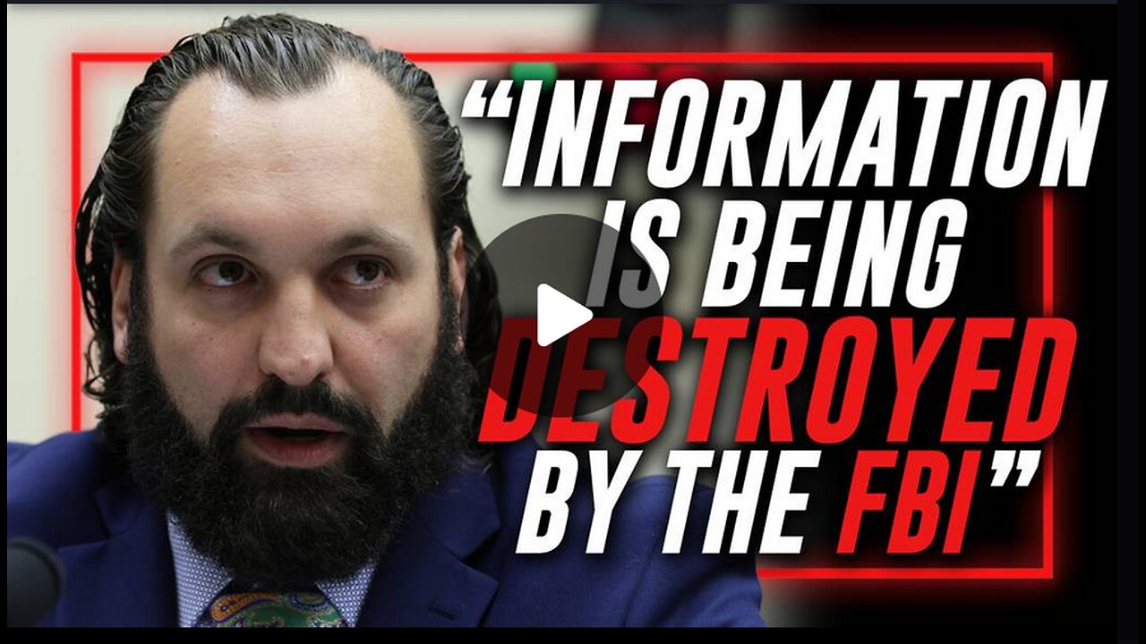 FBI Whistleblower Garret O'Boyle To Break Intel On FBI's Ongoing Destruction Of Evidence