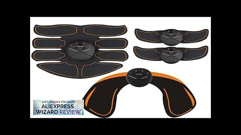 EMS Wireless Abdominal Muscle Stimulator Massager Exercise Fitness Abdominal Training Review