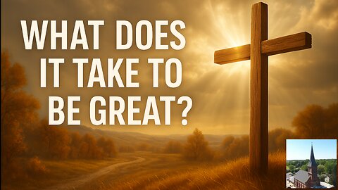 09/28/25 (Contemporary Service) - The Challenge to Serve: What Does It Take to Be Great?