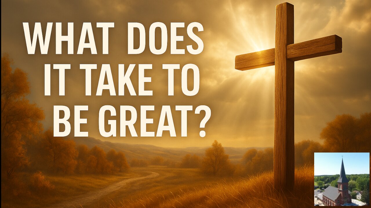 09/28/25 (Contemporary Service) - The Challenge to Serve: What Does It Take to Be Great?