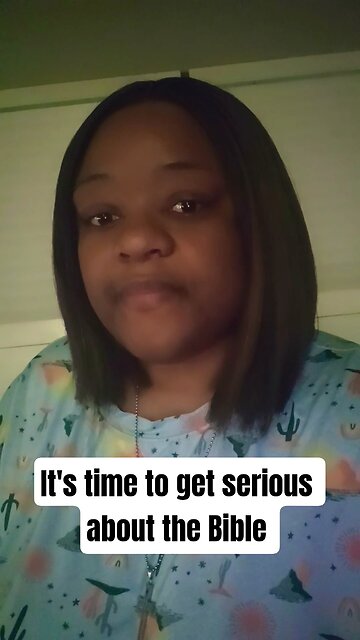 It's time to get serious about the Bible