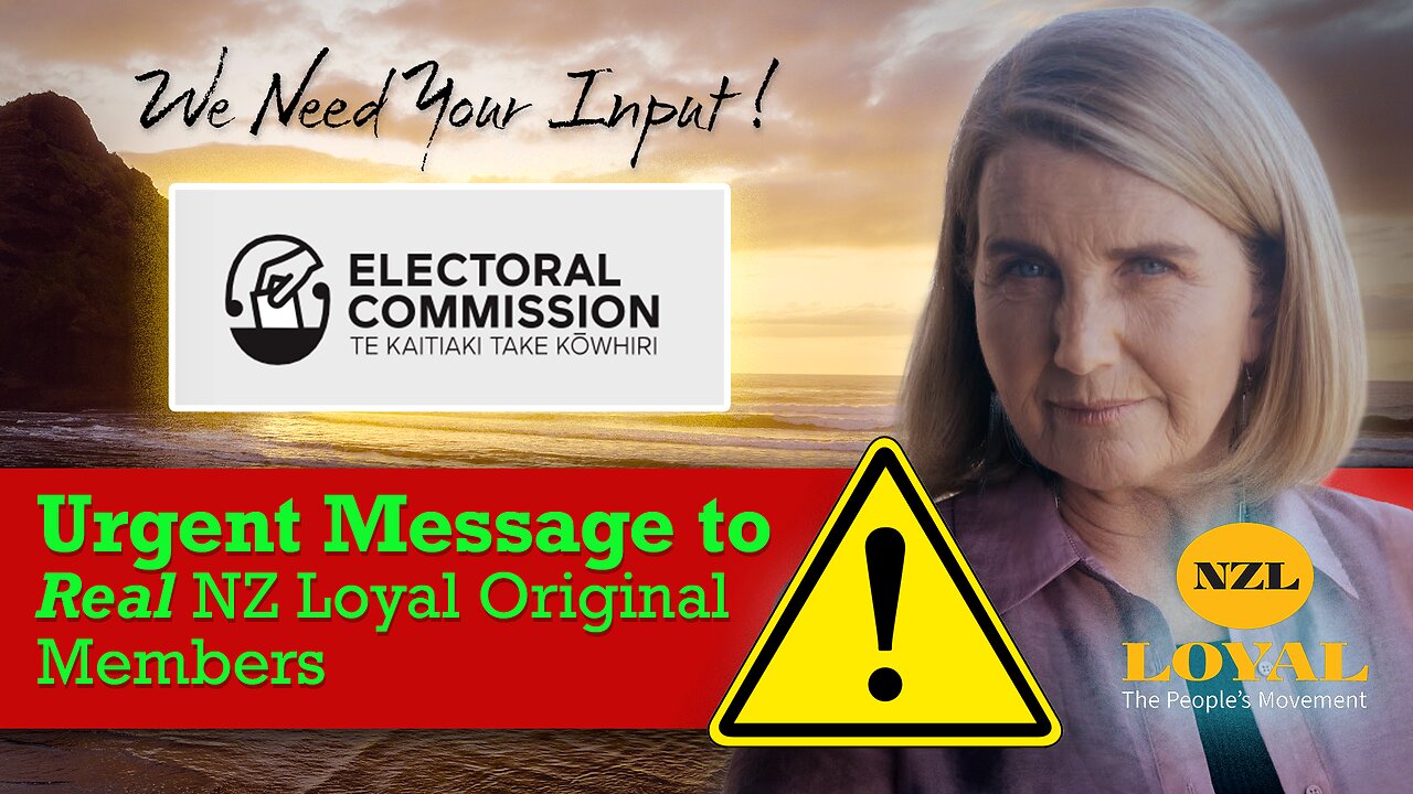 Call to Action to the Real NZ Loyal Founding Members