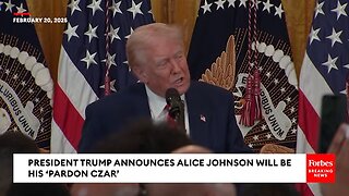 President Trump Announces Alice Johnson Will Be His ‘Pardon Czar’