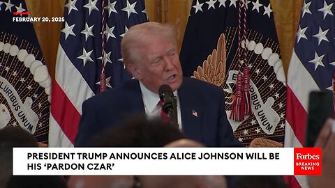 President Trump Announces Alice Johnson Will Be His ‘Pardon Czar’