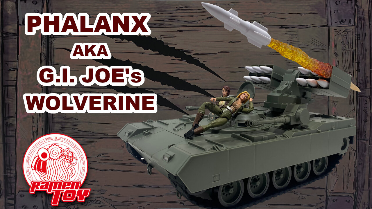 RAV01B Phalanx aka G.I. Joe's Wolverine - Ramen Toy - Unboxing & Review
