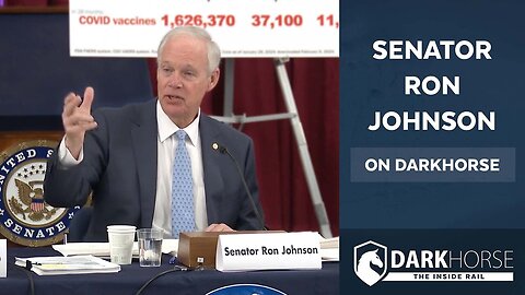 Senator Ron Johnson on the DarkHorse Podcast