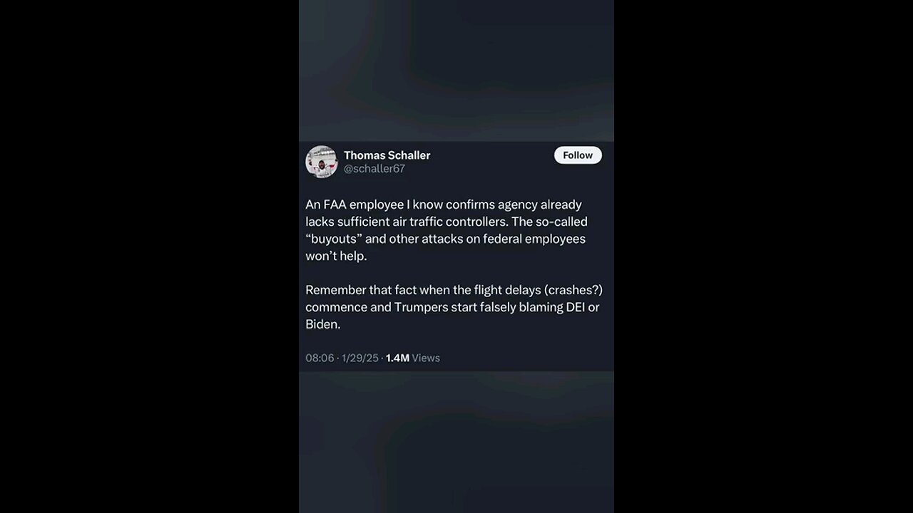 Reagan Airport Port Crash Anomolies-Strangley Foreshadowed By Leftists Political Professor