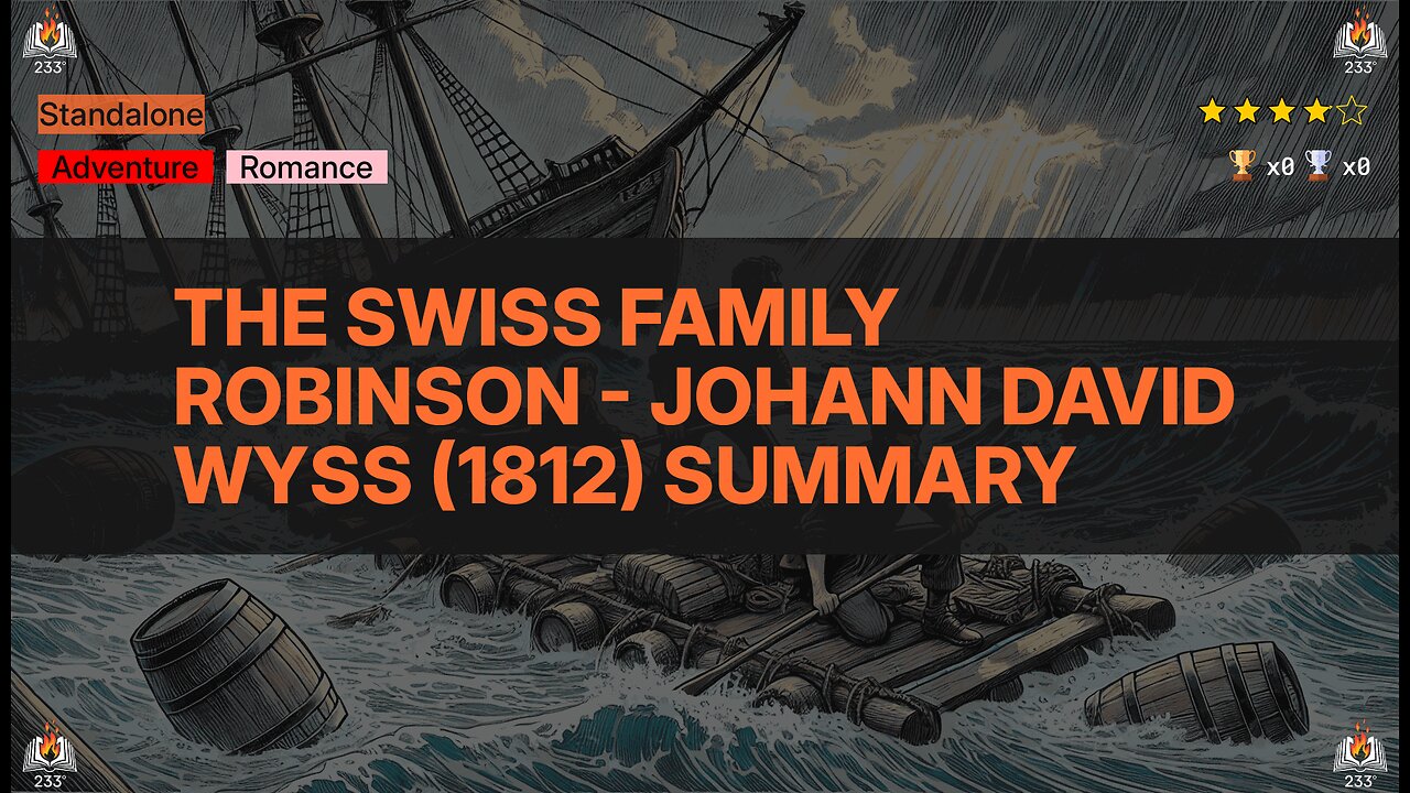 The Swiss Family Robinson - Johann David Wyss (1812) Summary