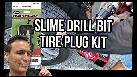 Slime Drill Bit Tire Plug Kit: How to plug a tire fast! 🚗
