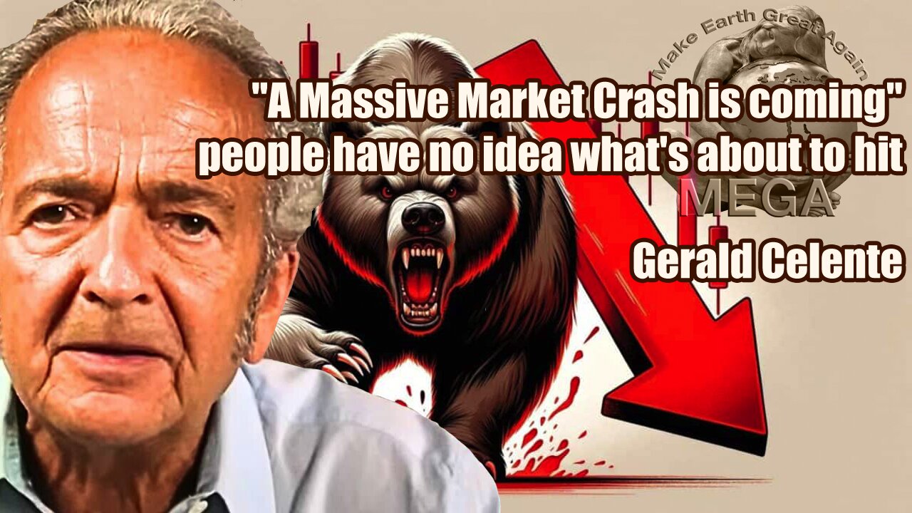 "A Massive Market Crash is coming" people have no idea what's about to hit - Gerald Celente