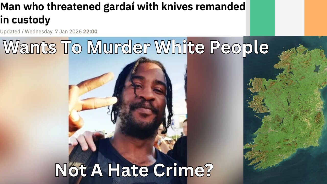 Update: Blanchardstown Garda Station Attack. Anti-White Hate Crime?