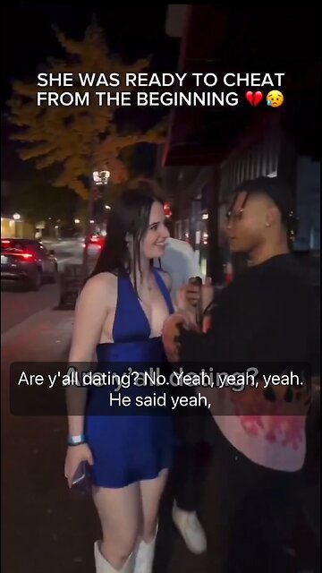 Girl embarrasses boyfriend, claims they aren't dating during interview and flirts with interviewer