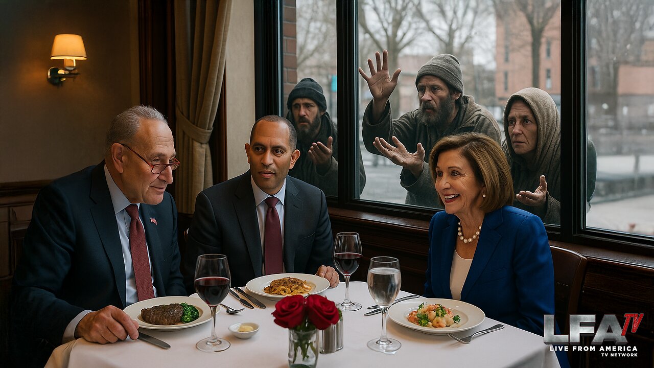 THE DEMS ARE WILLING TO LET PEOPLE STARVE!