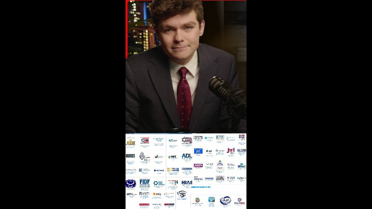 AF/Nick Fuentes STARTS NAMING JEWS & ORGANIZATIONS on who CONTROLS THE U.S.!!