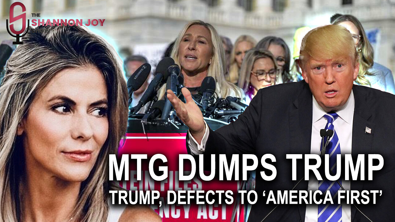 Marjorie Taylor Greene DUMPS Trump, Defects To ‘America First’ Setting Up NEW Paradigm For 2028 Presidential Election