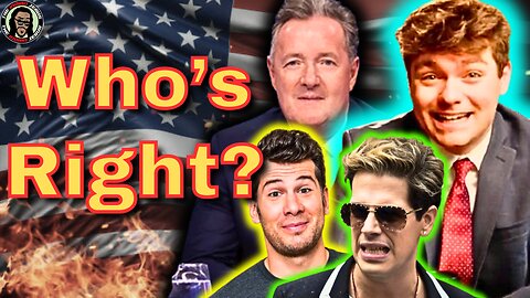 Has Nick Fuentes Become UNDENIABLE?? | Piers Morgan VS Crowder