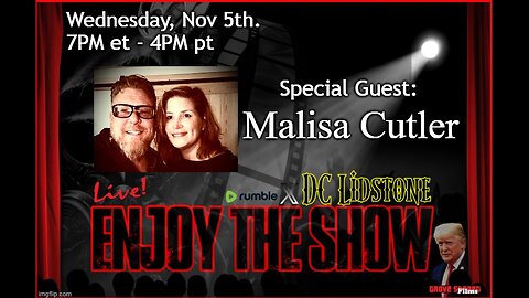 Enjoy The Show - Episode 50 w/ Special Guest Malisa Cutler.