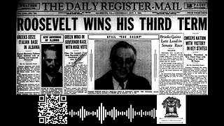 #OnThisDay November 5, 1940: Uncharted Re-Election