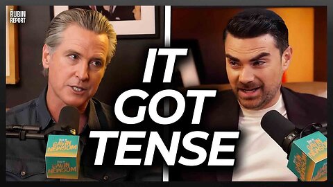 Gavin Newsom Got Visibly Pissed When Ben Shapiro Refused to Back Down on This Question