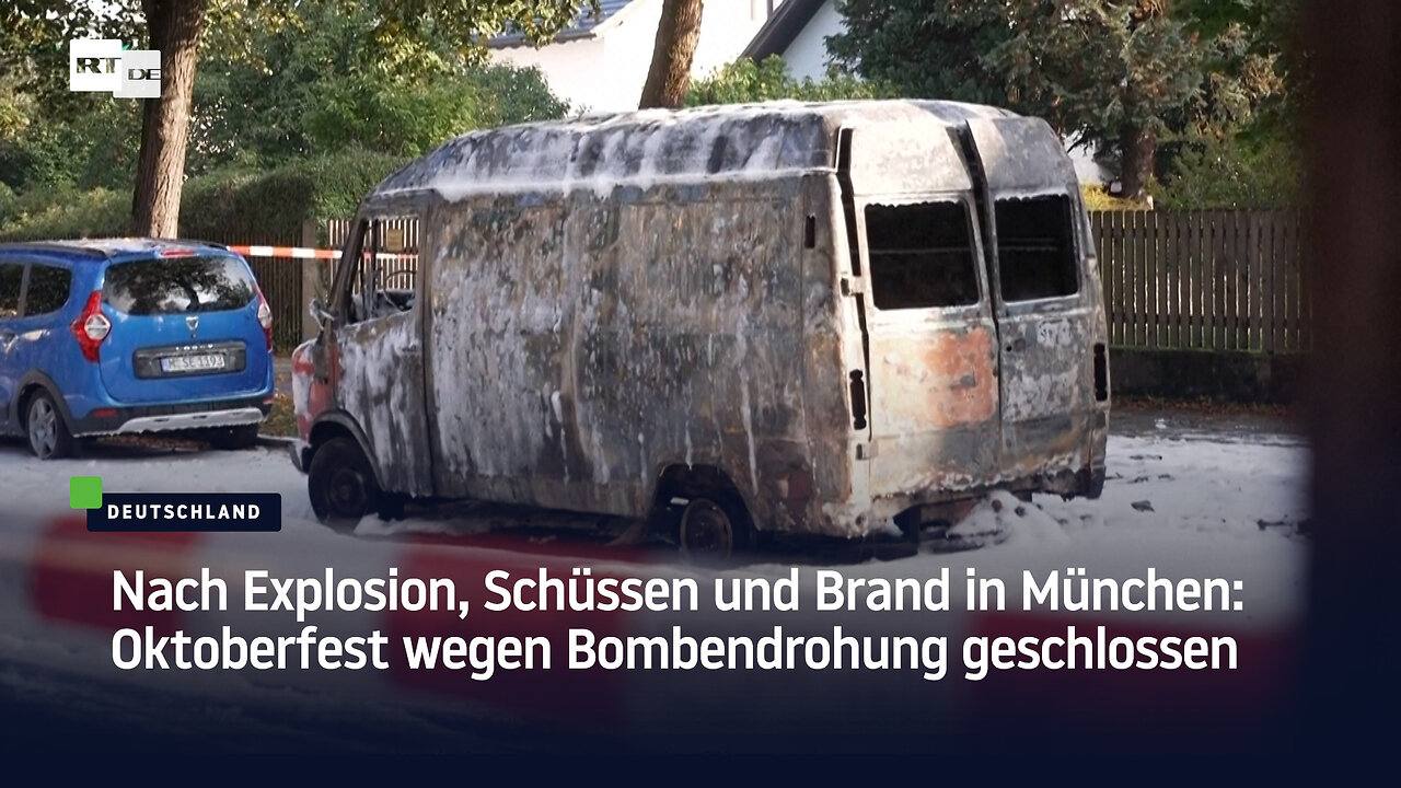 Nach Explosion, Schüssen und Brand in München: Oktoberfest wegen Bombendrohung geschlossen