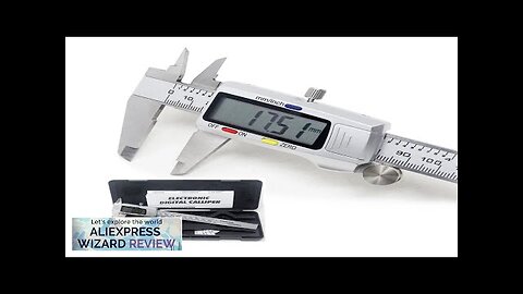 6 Inch 150mm Digital Vernier Caliper Stainless Steel Micrometer Measuring Tool Depth Review