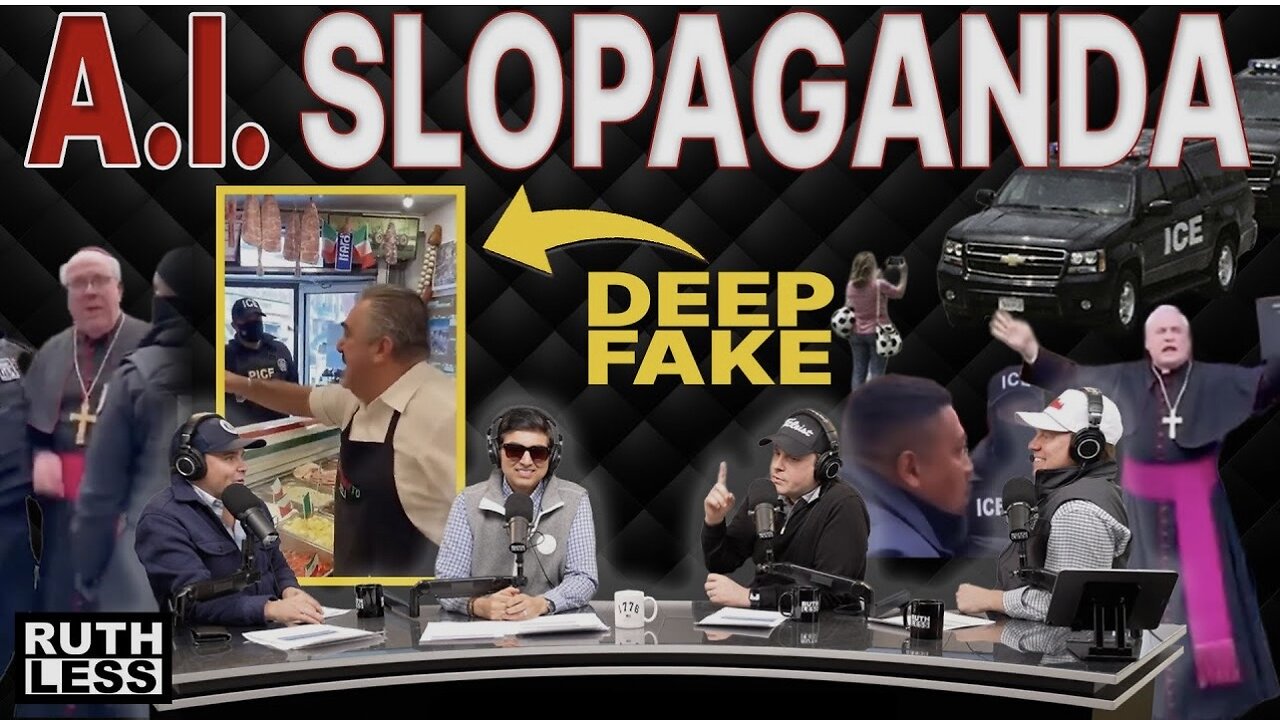 New Low: Libs Push Anti-ICE *AI* Propaganda