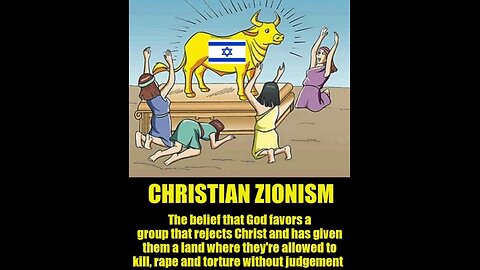 Rick Wiles- European Ashkenazi Jews just flooded into Palestine violently killing & grabbing land.