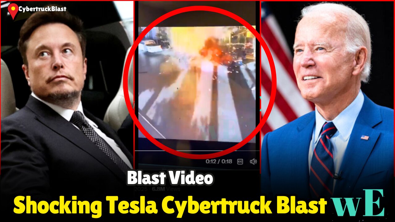 Tesla Cybertruck Blast at Trump Hotel in Las Vegas – Terrorism Investigated - WorldEye