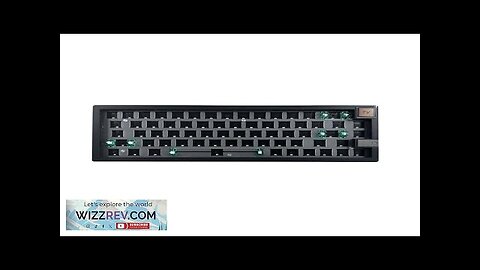 GMK67-S Customed Display Screen Mechanical Gaming Keyboard Kit Hot Swappable 60% RGB Review