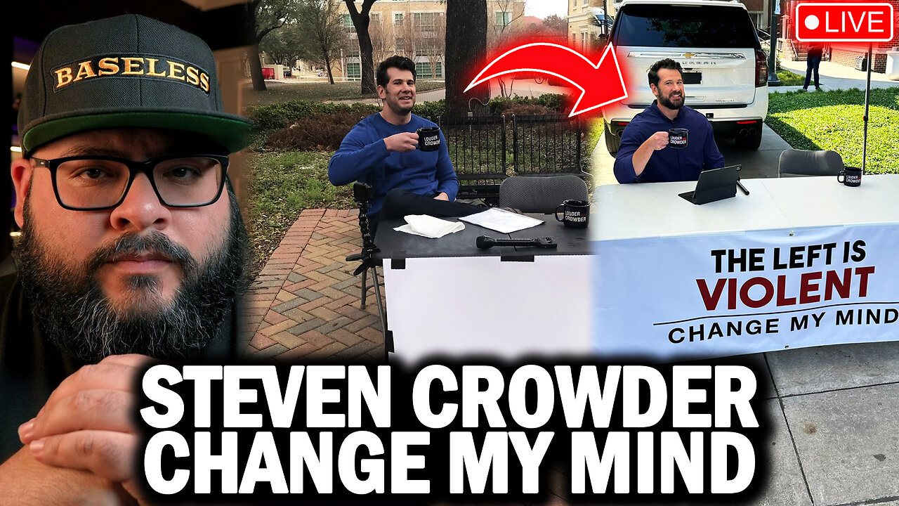 Democrat Or Republican Shut Down? Steven Crowder Returns To The Battle Field!