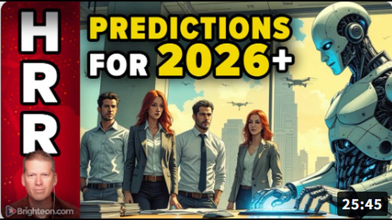 Mike Adams PREDICTIONS for 2026 and Beyond: AI Replacements, Job Losses, Corporate Bankruptcies and Radical Abundance