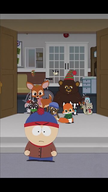 Stan wishes for miracle and the a Woodland Critters are ready to help.