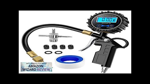 Nilight Digital Tire Inflator with Pressure Gauge250 PSI Air Chuck and Compressor Review