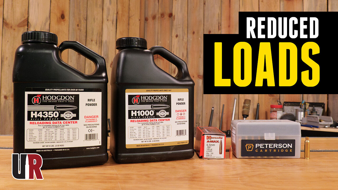 NEW Reduced Recoil Load Data From Hodgdon