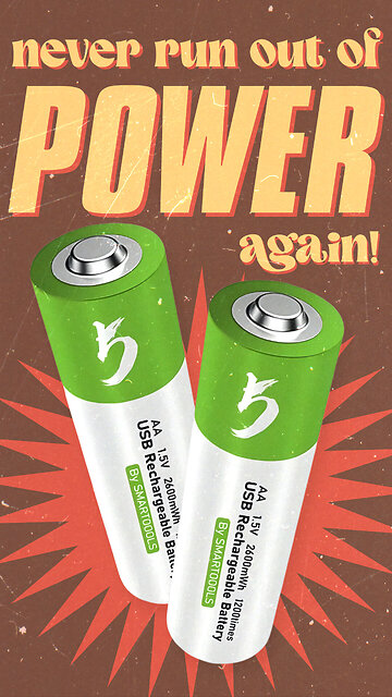 USB Rechargeable Lithium Batteries