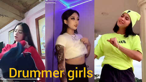 Drummer girls Tiktok compilation 🔥