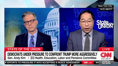 Dem Senator Repeatedly Dodges Tapper's 'Simple Question' About Whether He Will Vote For Funding Bill