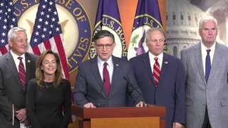 LIVE: Speaker Mike Johnson Holds News Conference on Day 22 of Gov't Shutdown...